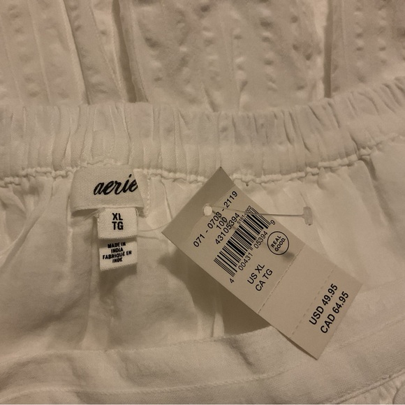 Aerie White Mini Skirt NWT - Picture 13 of 13